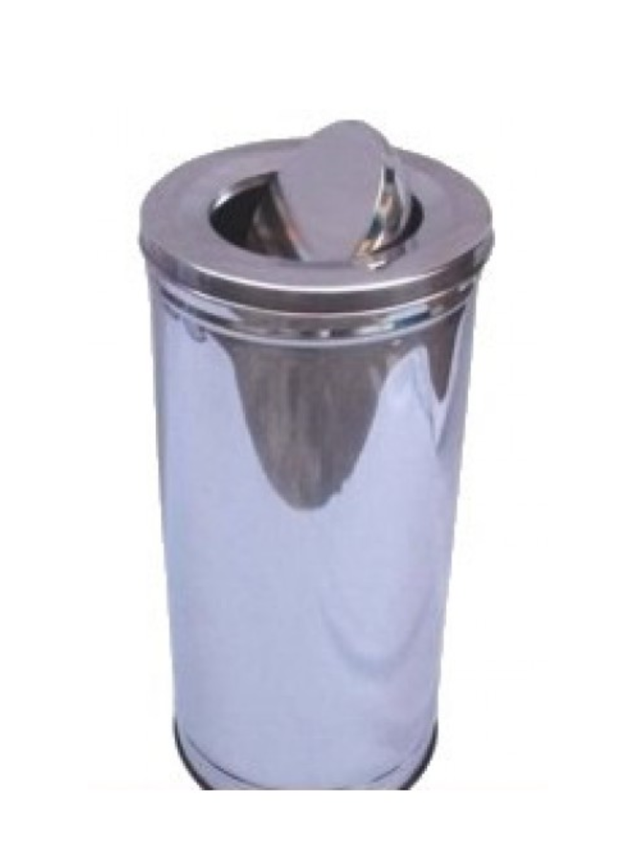 Cesto c/Tampa Meia Lua